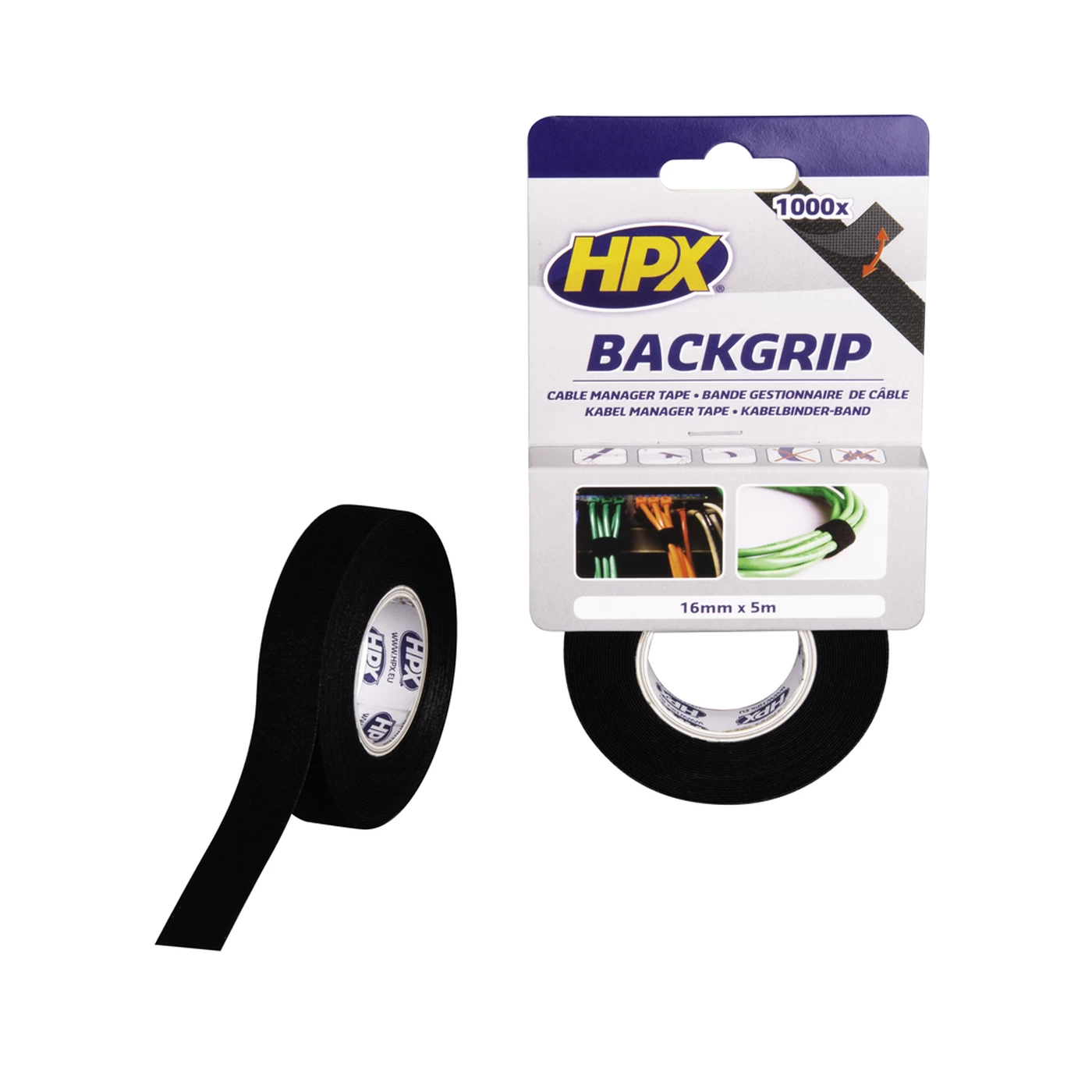Backgrip tape 16mm x 5m