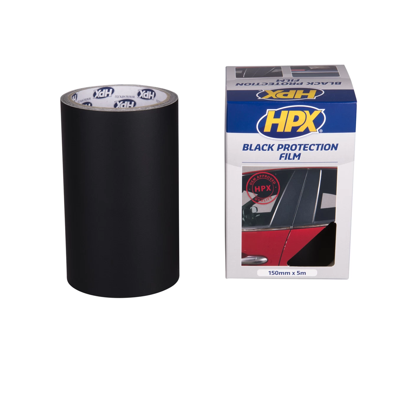 BLACK PROTECTION FILM 150mm x 5m