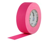 PRO GAFF® Mat platnena traka fluo pink